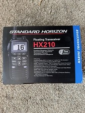 New Standard Horizon HX210 6W Floating Handheld Marine VHF Transceiver NWT