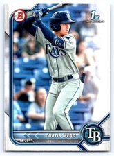 2022 Bowman #BP-10 Curtis Mead Prospects