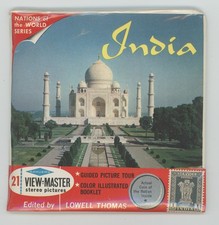 INDIA Sawyer's View-Master Packet B-235 with Coin and Stamp Sealed Mint New
