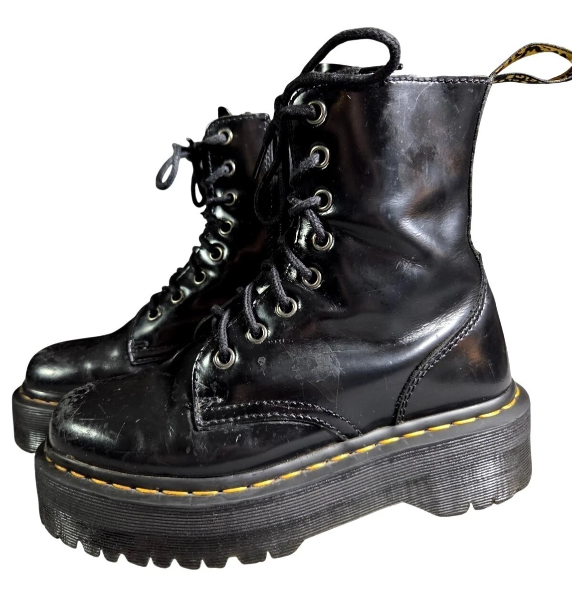 Dr. Martens Jadon Black Boots for Women for sale - eBay