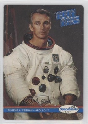 1991 Space Shots Moon Mars Gene Cernan Eugene A Cernan Apollo 17 #23 3c7