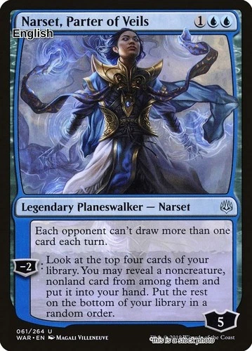 Narset, Parter of Veils EN [WAR - 61] - NM TCG MTG