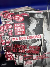 VINTAGE 1982-1988 LADY DIANA, BOSÉ, TAYLOR, RAFFAELLA GULLIT MAGAZINE STOP
