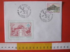 A8 ITALIA ANNULLO CANCEL 1984 STUPINIGI TORINO VILLA REALE CACCIA CERVO DEER
