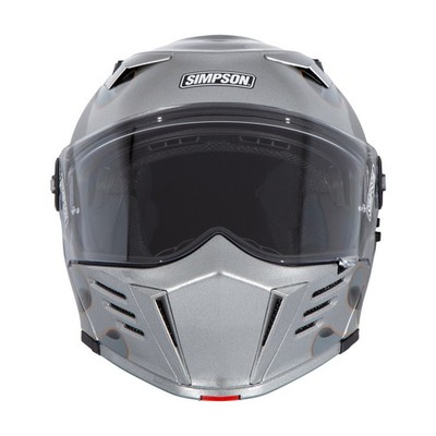 Simpson Motorcycle Mod Bandit Helmet - Wildfire Silver - Small