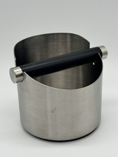 Espresso Knock Box, Stainless Steel Coffee Grounds Knock Box