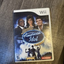 American Idol Encore - CIB WITH MANUAL AND TESTED - Nintendo Wii