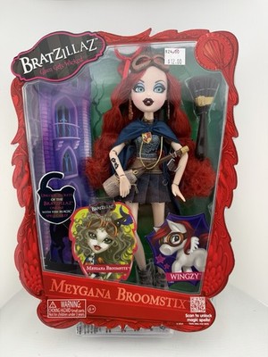 Bratzillaz Glam Gets Wicked Meygana Broomstix Doll 2012 MGA Bratz #51732 NRFB