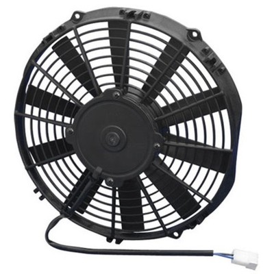 SPAL 11-inch Pull Fan with 755 CFM - Model VA09-AP8/C-27A for Automotive Use