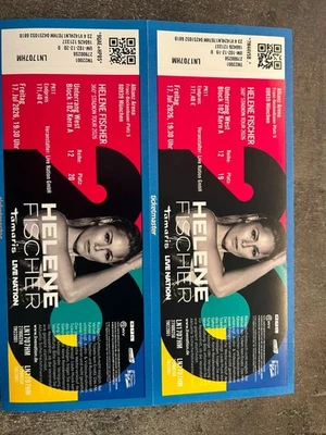 2 Karten f. Helene Fischer Konzert am 17.07.2026 in München zu verkaufen 