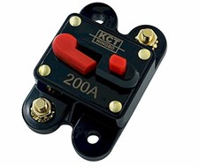 Car Audio Circuit Breaker Reset Fuse 200A for System Protection 12V/24V