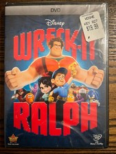 Wreck-It Ralph DVD 2012 1-Disc Disney FastPlay Popcorn Short Animated Movie:New