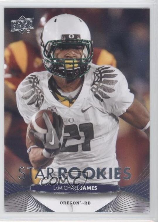 2012 Upper Deck Star Rookies LaMichael James #107 Rookie RC f0n