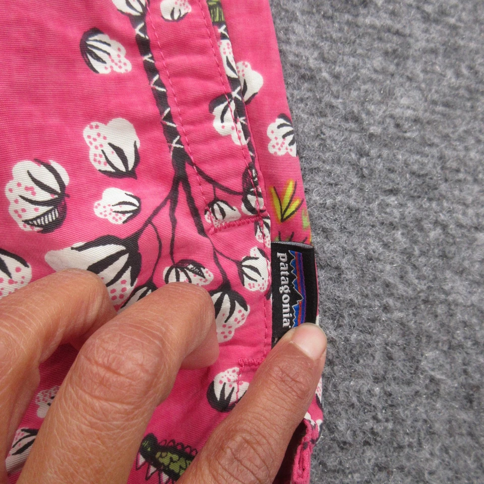 Pantalones Cortos Patagonia Para Mujer XS Caimán Floral Bañador Boardshort Secado Rápido Foto 2 de 4