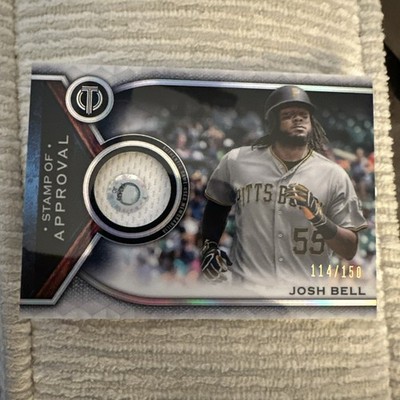 2021 Topps Tribute Stamp of Approval Relics /150 Josh Bell #SOA-JB
