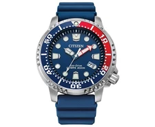Citizen Men's Promaster Dive Blue Dial Watch - BN0168-06L NEW