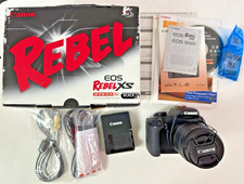 Canon EOS REBEL XS - EF-S 18-55 IS - Used w/box - FREE S/H
