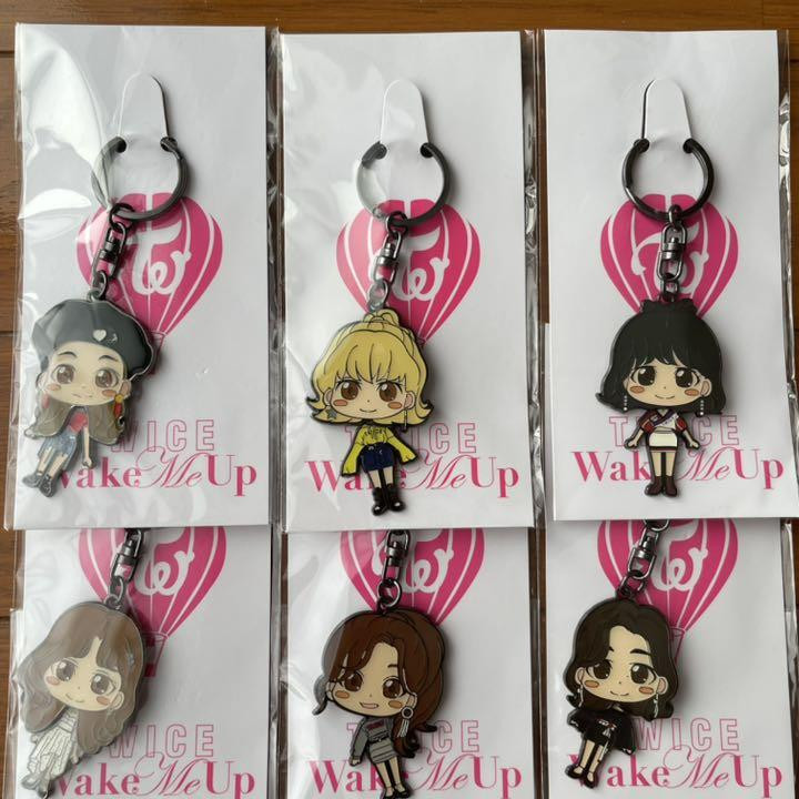 TWICE Wake Me Up キーホルダー Twice Wake Me Up Key Chain, All Types, Set | eBay