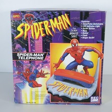 Vintage 1994 Marvel The Amazing Spider-Man Telephone New Open Box Model SST-200