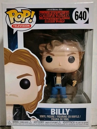 Funko POP! - Television - Stranger Things - Billy - #640 -Vaulted & Hard To Find