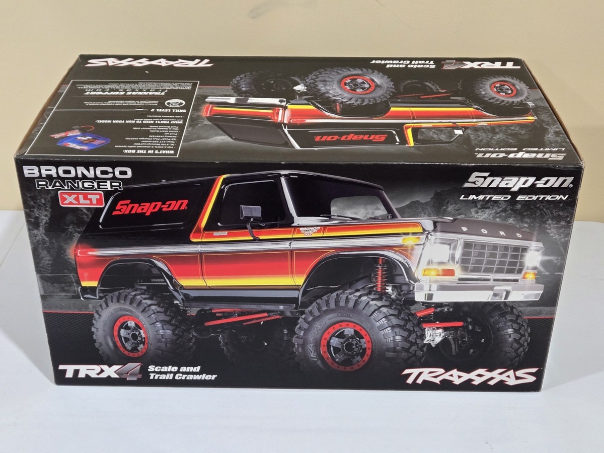 Traxxas Snap-On Ford Bronco Ranger XLT Truck TRX4 Scale Trail