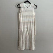 Everlane Women XXS Striped The Organic Cotton Weekend Midi Tank Dress NWOT