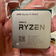 AMD Ryzen 9 3950X 3.5GHz/4.7GHz 16-Core 32-Thread AM4 64M CPU 105W