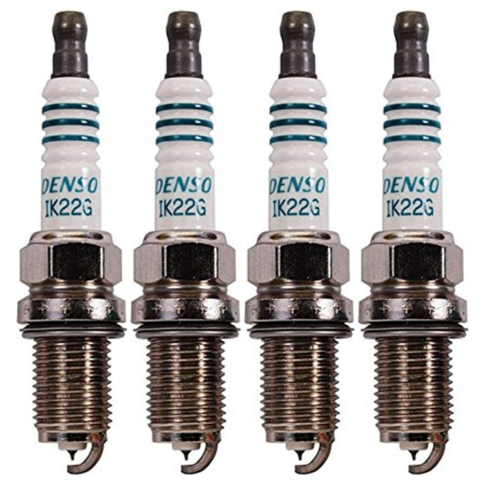 Set of 4 Denso 5348 Spark Plugs Iridium Power for Honda Civic S2000 Acura NSX