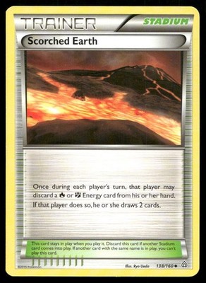 Scorched Earth Uncommon 138/160 Stadium XY - Primal Clash Ryo Ueda NM