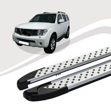 Trittbretter Nissan Pathfinder ab Baujahr 01/2005-12/2012 ALMO Silber