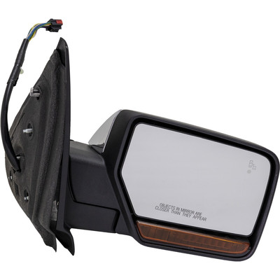 Mirror For 2015-2017 Ford Expedition RH Power Heated Fold Chrome w/ Signal Light