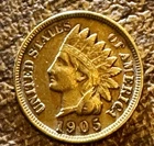 1905 Indian Cent Penny Circulated Uncertified US Coin Choice!