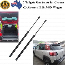 2 Tailgate Boot Trunk Gas Struts For Citroen C3 Aircross II 2017-on Wagon Spring