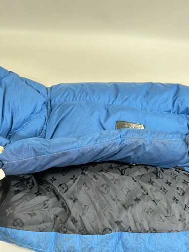 Authentic Louis Vuitton Puffer Jacket Blue Inner Monogram size FR54 - Picture 18 of 24