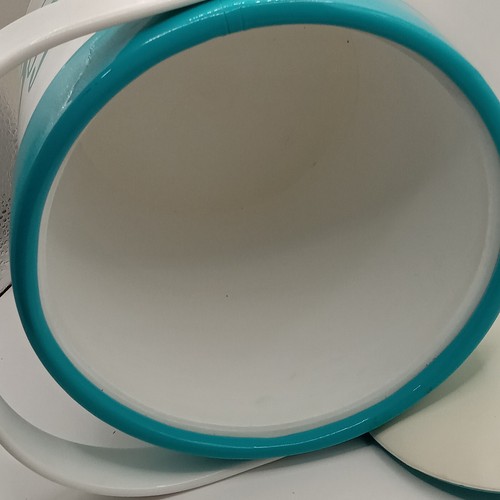 Turquoise COCA-COLA Ice Soda Chilling Bucket Cooler Picnic Tailgate Vacay - Picture 5 of 15