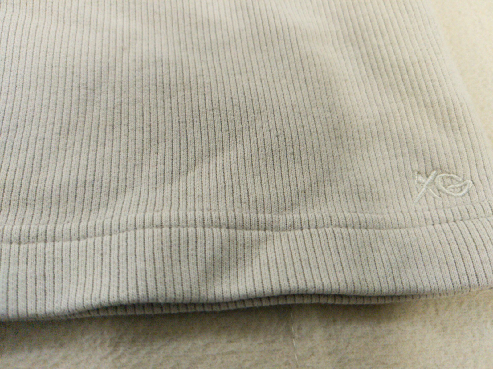 Xtreme Gear Mens Sweater Beige Extra Large Striped Knit Skater Grunge