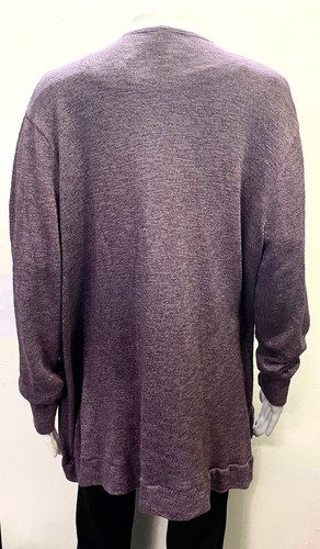 Gilligan & O'Malley lila leichte Langarm Strickjacke Pullover Gr. XL - Bild 3 von 7