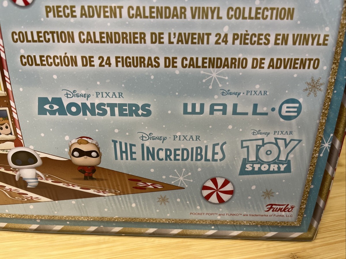 Funko Pocket Pop! Pixar Advent Calendar 24 Piece | eBay
