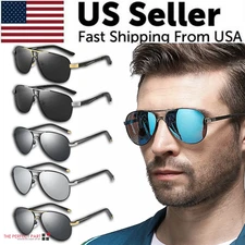 Polarized Sunglasses Men Driving Sport Outdoor Glasses Black Male Eyewear UV400