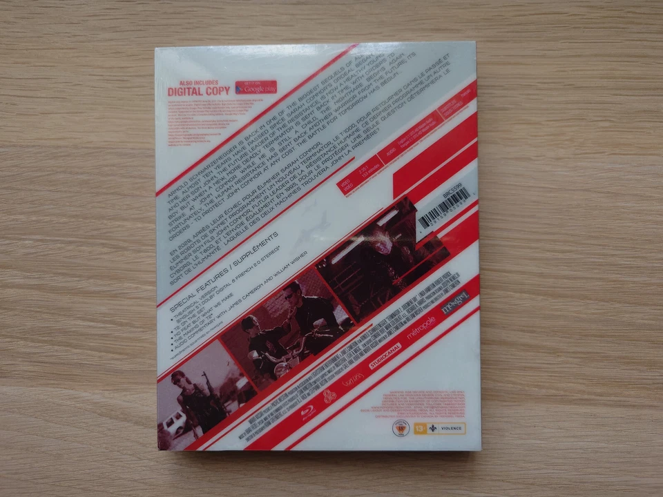 Terminator 2 Judgment Day Best Buy Mondo X Blu-ray Steelbook | Tom Whalen | NEW - Image 2 of 4