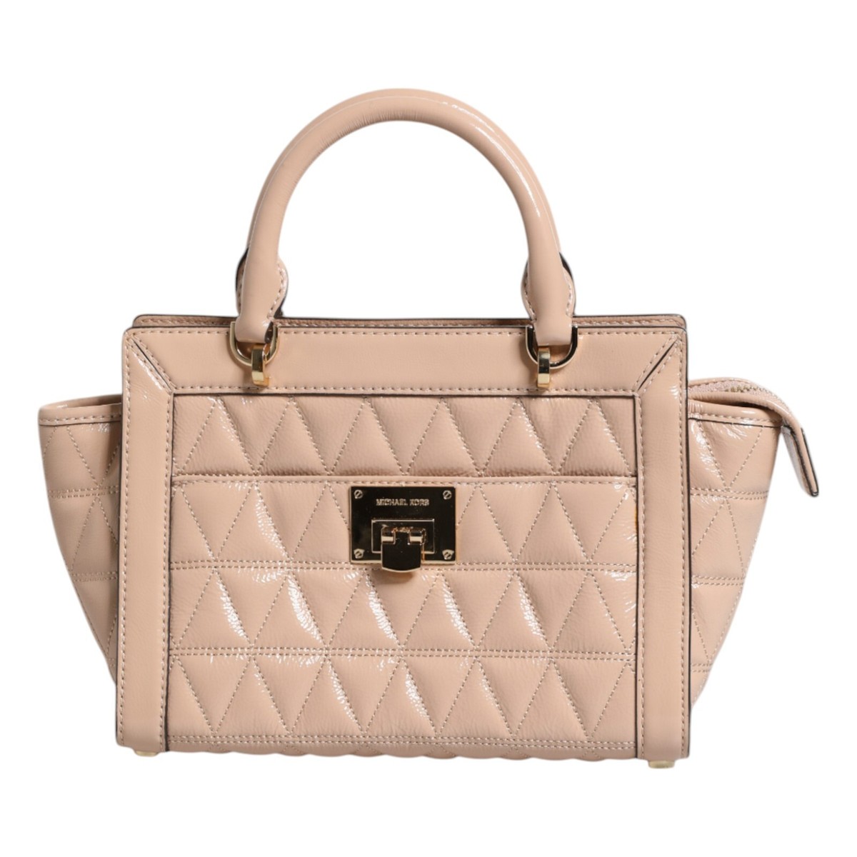 Beige Quilted Bag Michael Kors MICHAEL KORS Bag Peach Quilted