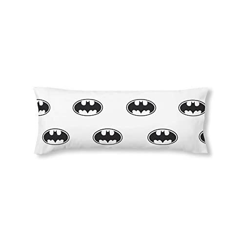 BELUM | Federa per cuscino 100% cotone Batman Basic 90 cm, federa per (m7r) - Foto 1 di 1