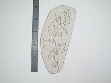 vtg 1960s 70s Tattoo Flash acetate stencil Single Rose v4 RS6