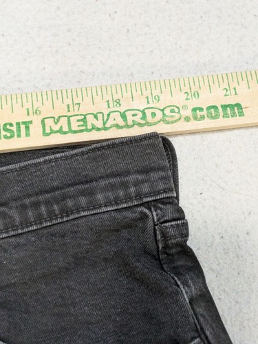 NEW GAP High Rise Wide Leg Crop Black Denim Jeans Size 18 38x27 NWT Casual Women - Picture 7 of 13