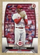 2023 Bowman Hunter Greene #35