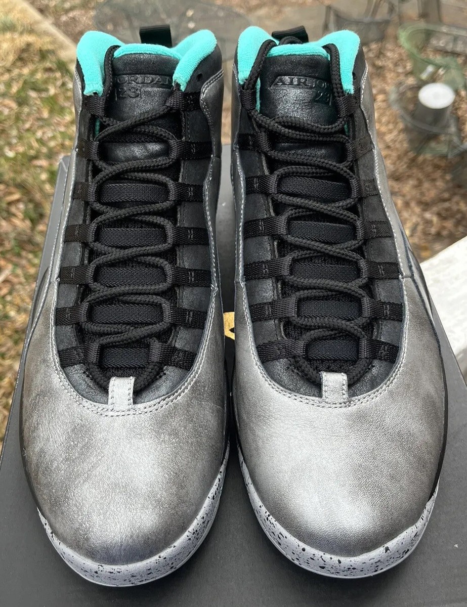 Air Jordan 10 Retro 30th DS Sz 11 Dust Gold Lady Of Liberty Statue