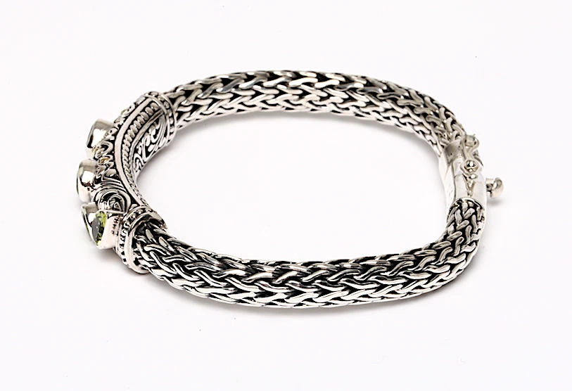 Mujer Phillip Gavriel Oro Amarillo 18K y Plata Oxidada Amatista W1125 Foto 3 de 4