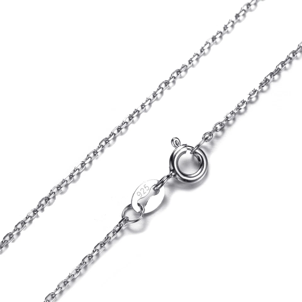 Collana Lettera 925 Argento Collana Lettera Gioielli In Argento - Immagine 2 di 3