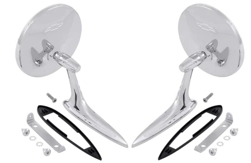 OER Exterior Mirror Set For 1963-1964 Impala 1963-1965 Nova 1963 Corvette