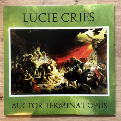 Lucie Cries   Auctor Terminat Opus - Limited Edition, Green Marbled
